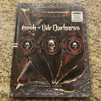 Book of Vile Darkness (Dungeons & Dragons, Wizards of the Coast)