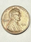 ** 1931 LINCOLN CENT- AU+  (DIE CRACK MINT ERROR)  PRICED TO SELL 🔥 **