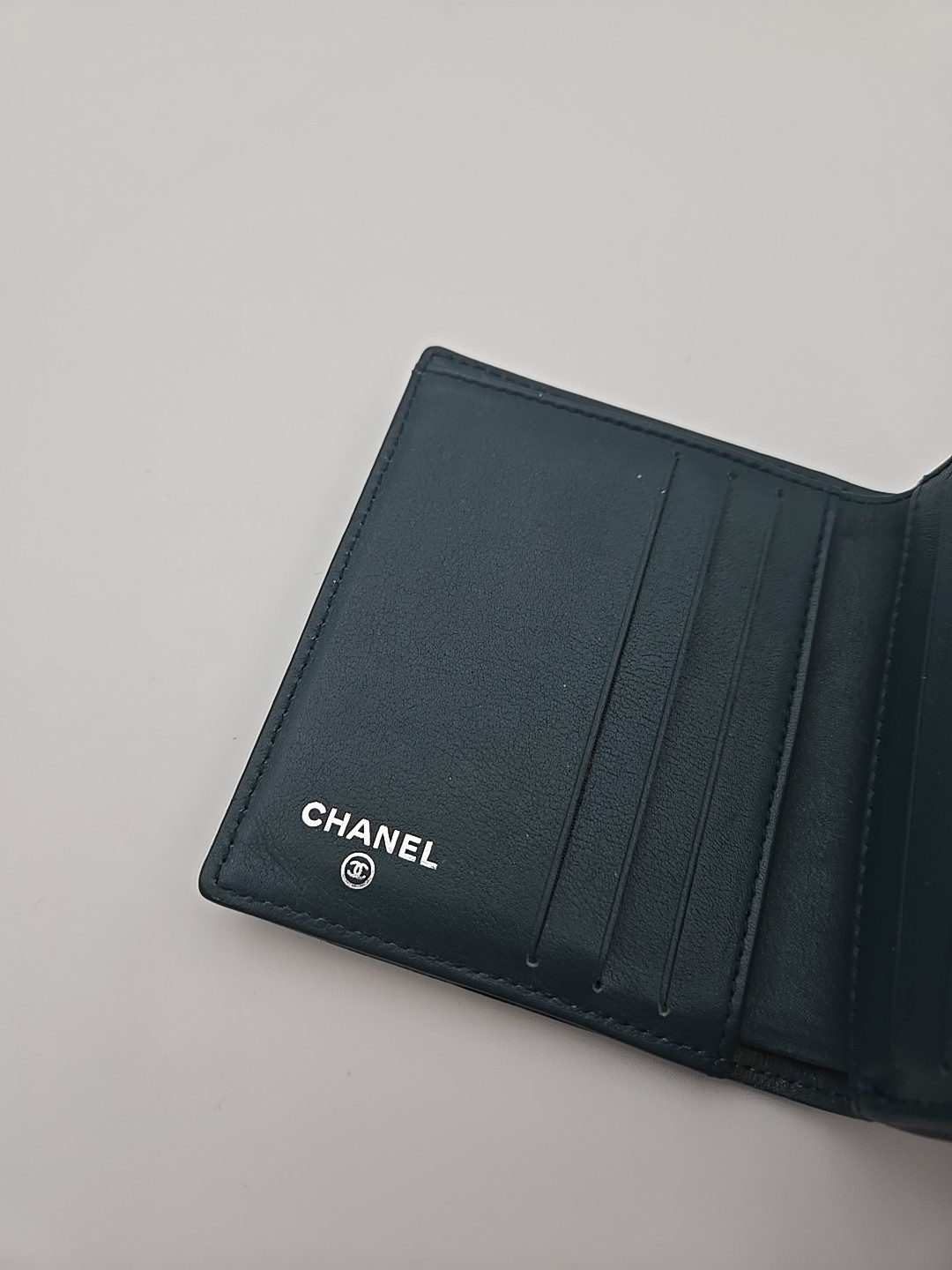 Chanel Small Compact Bifold Wallet - image 3
