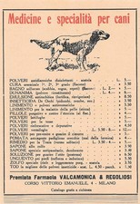 Medicine e specialità per cani. Farmacia Valcamonica e Regoliosi, Milano