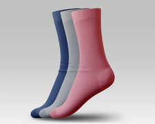 3-Pack Women’s Classic Egyptian Cotton Socks – Soft, Durable & Modern Comfort