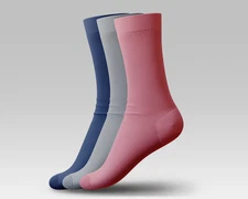 3-Pack Women’s Classic Egyptian Cotton Socks – Soft, Durable & Modern Comfort