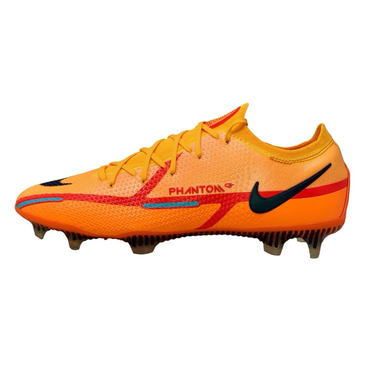 Nike Phantom GT オレンジ シューズ Nike Phantom GT2 Elite FG Laser Orange Soccer Cleats, Size 10.5