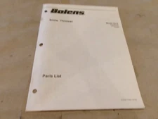 BOLENS SNOW THROWER MODEL 5210 PARTS LIST