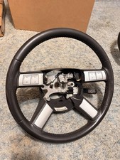 Oem 2005-2010 Chrysler 300 Steering Wheel W Buttons Cruise Control Black Leather Oem 2005-2010 Chrysler 300 Steering Wheel W Buttons Cruise Control Black Leather