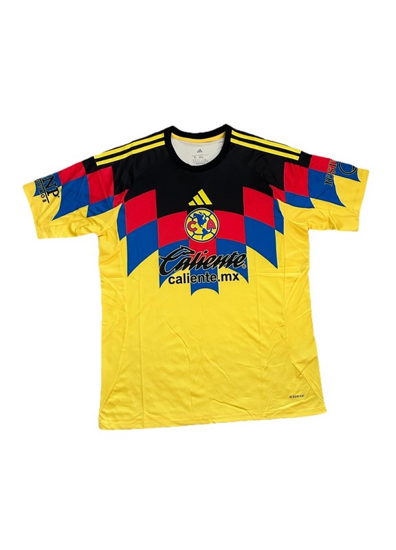 Club America Home Yellow Soccer Jersey | Size Men’s Medium (Slim Fit)