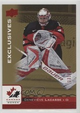 2017 Upper Deck Team Canada Juniors Exclusives Red 131/199 Genevieve Lacasse r4d