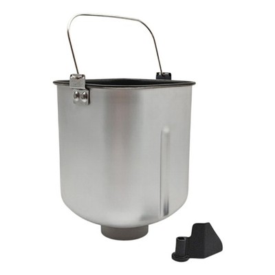 Bread Machine Replacement Pan with Metal Handle and 194 mm Height