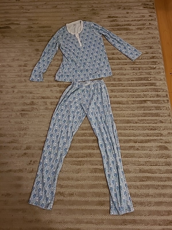 Roller Rabbit Star Monkey Hanukkah Holiday Pajama Set, Size XS, Pre-owned
