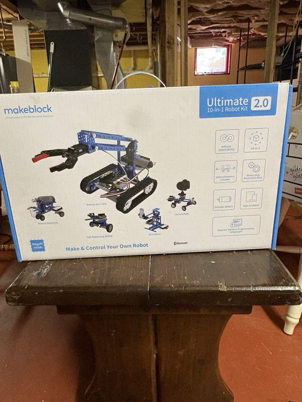 Makeblock mBot Ultimate 10-in-1 Educational Robot Kit, STEM Coding for Teens