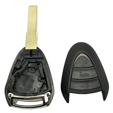 3 Buttons Replacement Key Fob Cover Case fit for Porsche 911 Cayman 3Buttons