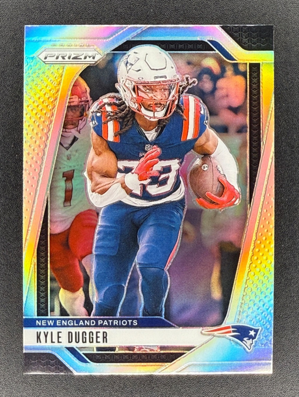 KYLE DUGGER, 2024 Panini Prizm - Silver Prizm #197, NEW ENGLAND PATRIOTS