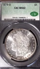 1879-O New Orleans Morgan Silver Dollar $1 CAC MS62