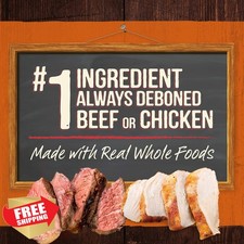 Merrick Grain Free Beef Chicken Variety Canned Dog Food 9.5 lb