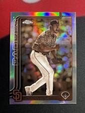 2025 Topps Chrome SEPIA REFRACTOR #186 Yu Darvish San Diego Padres