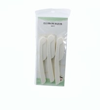 3 pcs Eyebrow Razors and Scissors Set