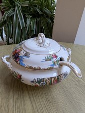 Art deco Keeling & co Losal ware The Dawnay slotted tureen with ladel superb 