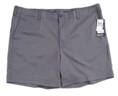 PGA Tour Men's Moisture Wicking Stretch Active Waistband Gray Golf Shorts Sz 42