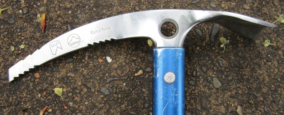 Vintage CAMP INTERALP Cerro Torre 75cm ICE AXE Aluminum ITALY 29