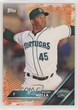 2016 Topps Pro Debut Orange 13/25 Keury Mella #134 4r2