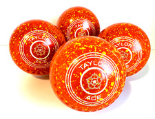 Taylor Ace Indoor/Outdoor Bowls - Size 4 - Beautiful! - NEVER USED OUTDOORS