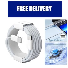 60W USB-C to USB-C Fast Charging Cable PD Type-C Data Cord for iPhone 16 15