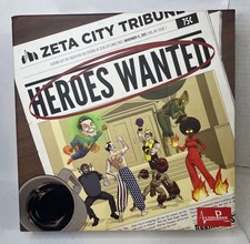 Heroes Wanted Action Phase Board Game Box VG+/NM