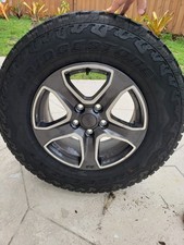 Five Bridgestone Dueler At - 2020 Jeep Wrangler Rims And Tires