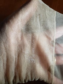 Agent Provocateur Champagne Center Back Seam Reinforced Toe & Heel Stockings