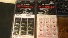 Little Atom "rat finkie" jigs, 24 ct, NOS, size 14, 2 colors, free shipping