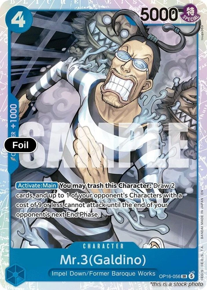 Mr.3 OP16-056 The Time of Battle for sale | eBay