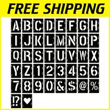 Interlocking Stencil Kit for Painting on Wood, Wall, Fabric