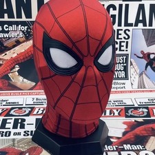 NEW Marvel Spider-Man Mask Moveable Eyes Halloween Costume Cosplay Prop Mask