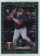 2024 Topps Update Green Crackle Foilboard 31/499 Jair Camargo #US314 1d9m