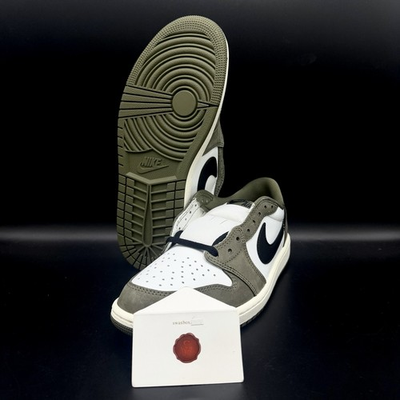 #ad Air Jordan 1 Retro Low OG #x27;Medium Olive#x27; HQ6998 200 $135.00