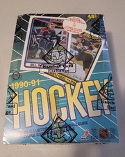 1990-91 OPC O-Pee-Chee Hockey Wax Box BBCE FASC Tape Intact From a Sealed Case