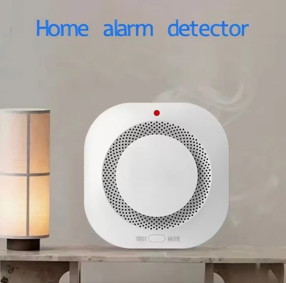 10x Rauchmelder + Klebehalter Feuermelder Magnet Batterie DIN EN 14604 85dB 10J - Bild 2 von 4