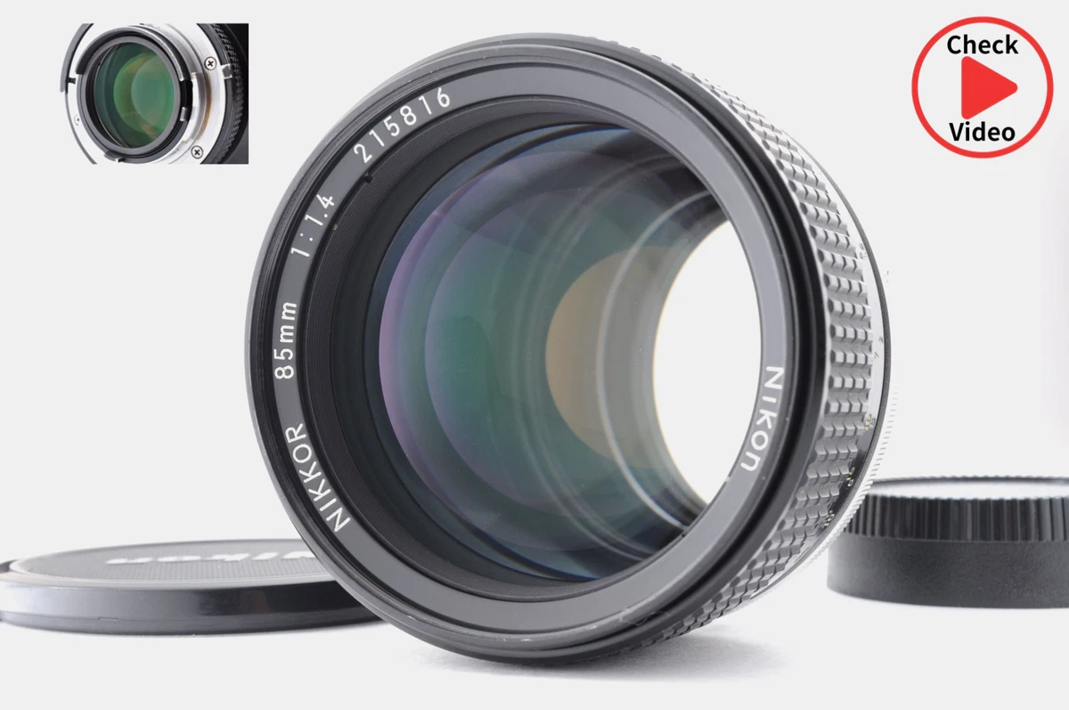 Nikon AI-S 85mm f/1.4 Camera Lenses for sale | eBay