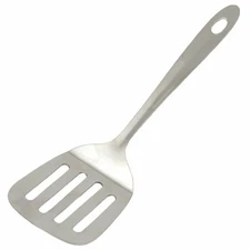 Chef Craft 9.5" Stainless Slotted Serving Turner Spatula w/ Sleek Mirror Finish