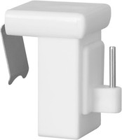 4X Fensterhaken Deko Haken Fenster Clip Weiss 1027Mm Klemmbereich