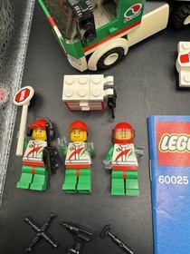 LEGO City #60025  Grand Prix Truck 99% Complete, racing, W/Manual Read Desc