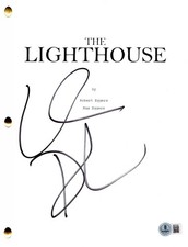 Willem Dafoe Signed The Lighthouse Full Script Authentic Autograph Beckett