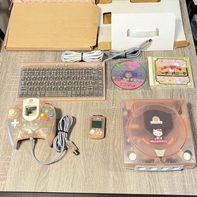 SEGA Dreamcast HELLO KITTY Pink Console retro game Sanrio kawaii
