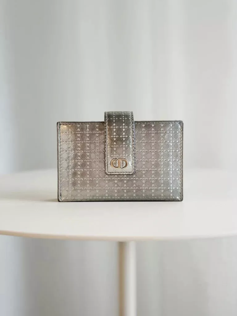 Portefeuille micro cannage CHRISTIAN DIOR