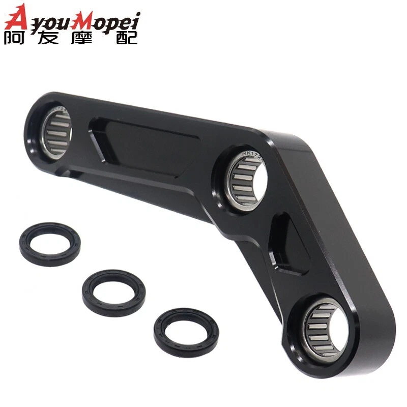 CNC Lowering link Dog Bone For Yamaha MT-07 MT07 XSR700 FZ07 YZF-R7 2014-2025 - Image 2 of 4