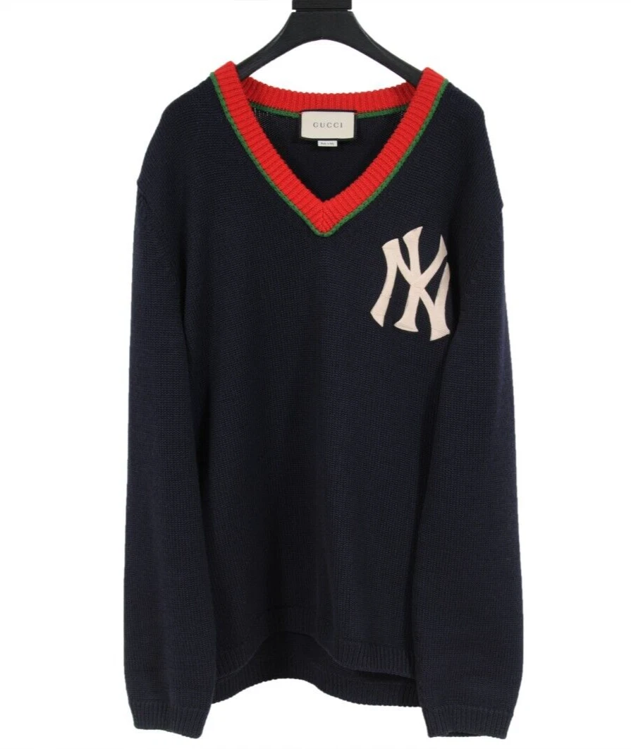 gucci yankees sweater