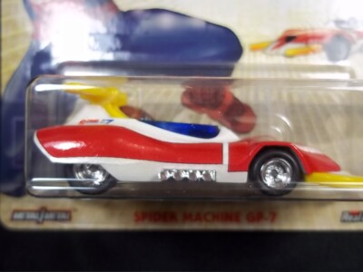 Hot Wheels Premium Japanese Spider-man Spider Machine GP-7 New | eBay
