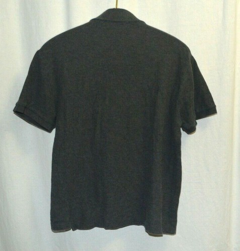 PENGUIN Gray 100% Cotton Polo T-Shirt Men's Size M EUC - Picture 2 of 2