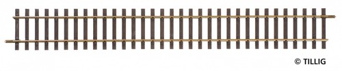 Tillig 85118 H0 Gerades Gleis brüniert Länge 228 mm NEU OVP, | Zustand: Neu