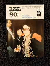 Elvis in the 90s Magazine Of The Official ELVIS PRESLEY Org' UK Aug/Sept 1992